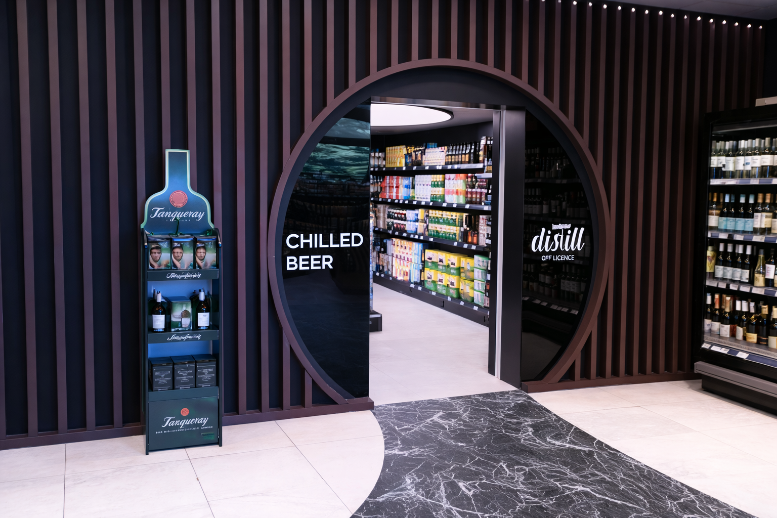 AirDoor Curve in Hanlon's Gala beer cave